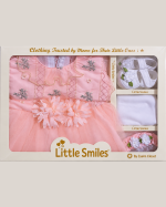 Baby Girls Embroidered Frock Set - Image 2