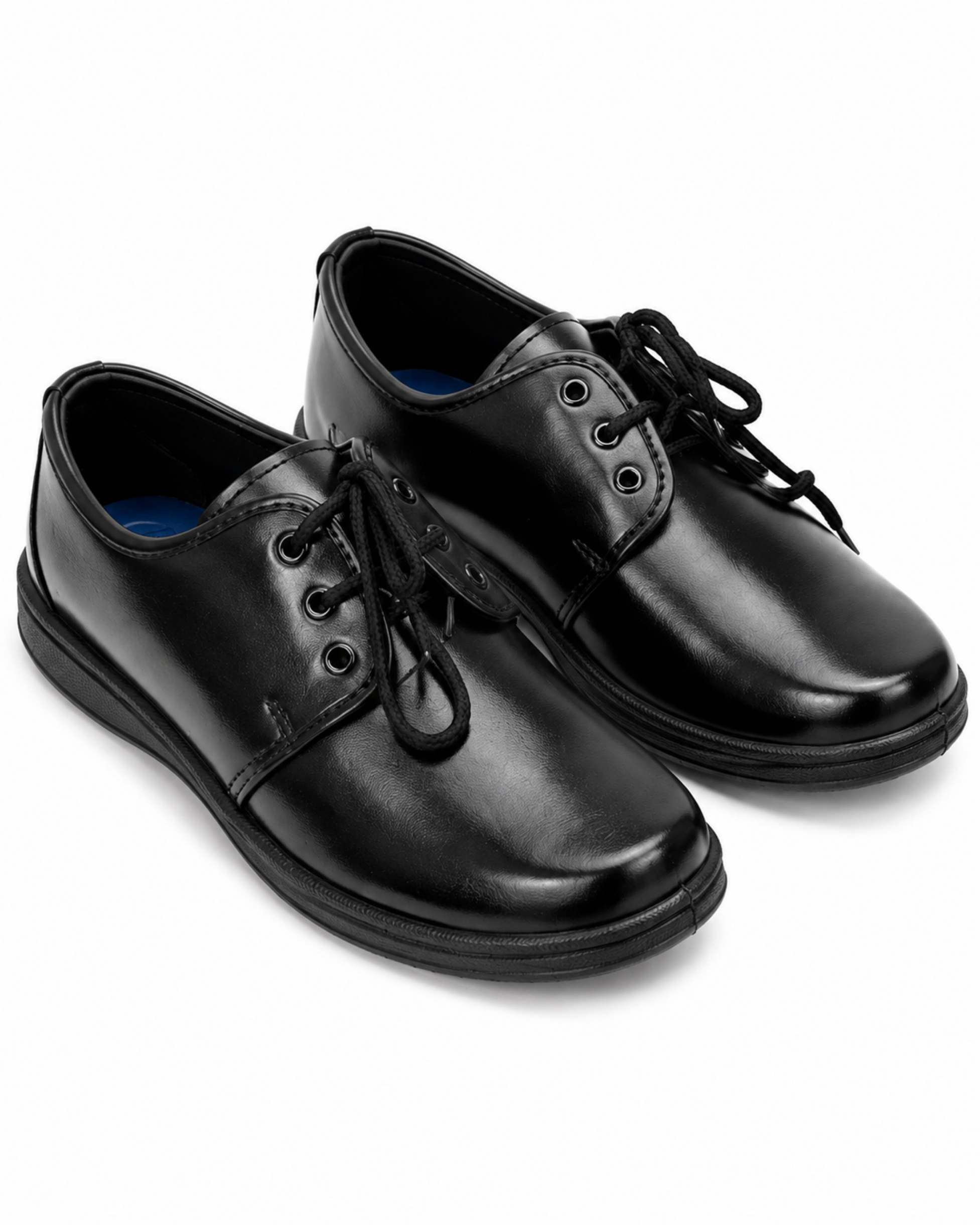 192 Classic Black Laced Shoes - Image 1