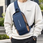 Anti-Theft Sling Bag With Lock & Charging Port