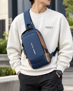 Anti-Theft Sling Bag With Lock & Charging Port