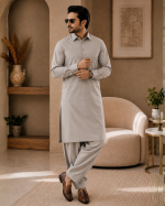 Fabron Premium Boski Fabric Stitched Shalwar Kameez Suit