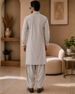Fabron Premium Boski Fabric Stitched Shalwar Kameez Suit - Image 2
