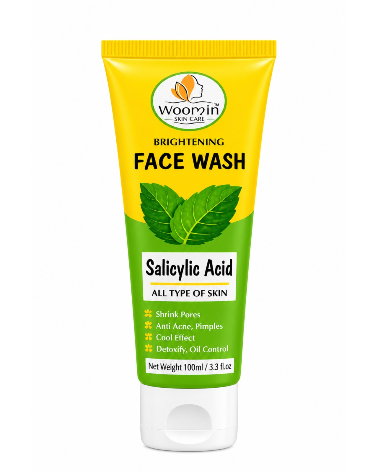 57-3000kb Woomin Salicylic Acid Clarifying Face Wash - Image 1
