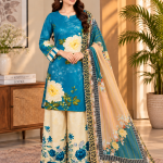 Printed Silk Suit Set