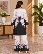 Printed Silk Suit - Image 3