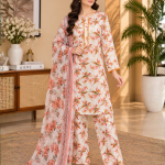 Orange Silk Suit