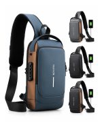 Anti-Theft Sling Bag With Lock & Charging Port - Image 7