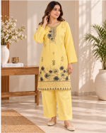 Yellow Embroidered Suit - Image 2