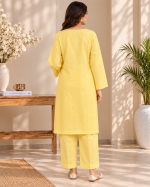 Yellow Embroidered Suit - Image 3