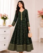 Jal Maxi – Embroidered Bamber Chiffon Gown - Image 5