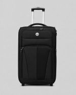 DELBSY PARIS Fabric Softshell Luggage Trolley Suitcase - Image 4