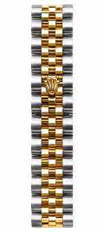 Rolex GMT-Master II Two-Tone Silver & Gold Watch – Black Dial & Green GMT Hand - Image 3