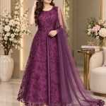 Embroidered Formal Gown